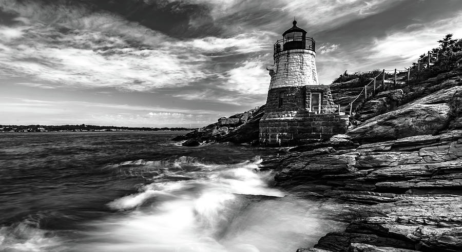 Castle Hill Lighthouse, Rhode Island, USA #1 Photograph by Alex Grichenko