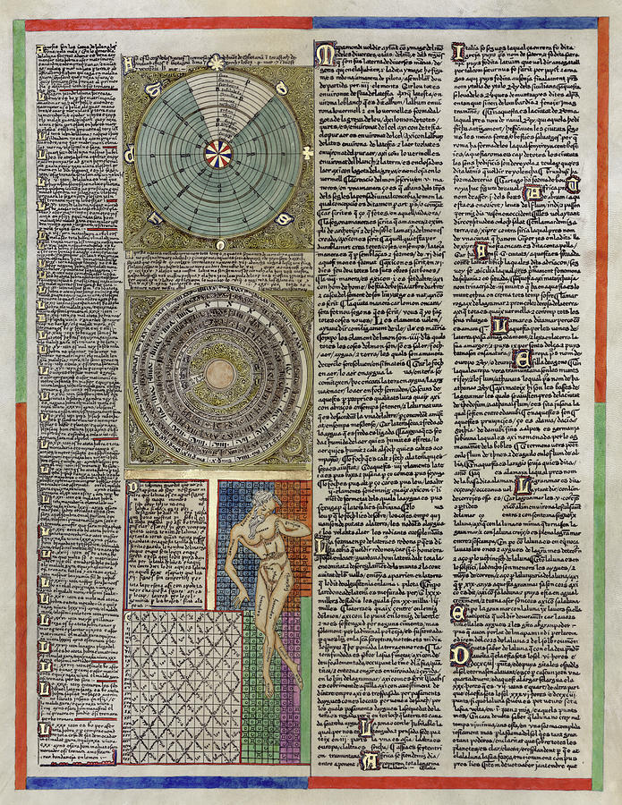 Catalan Atlas, C1375 #1 Painting by Abraham Cresques