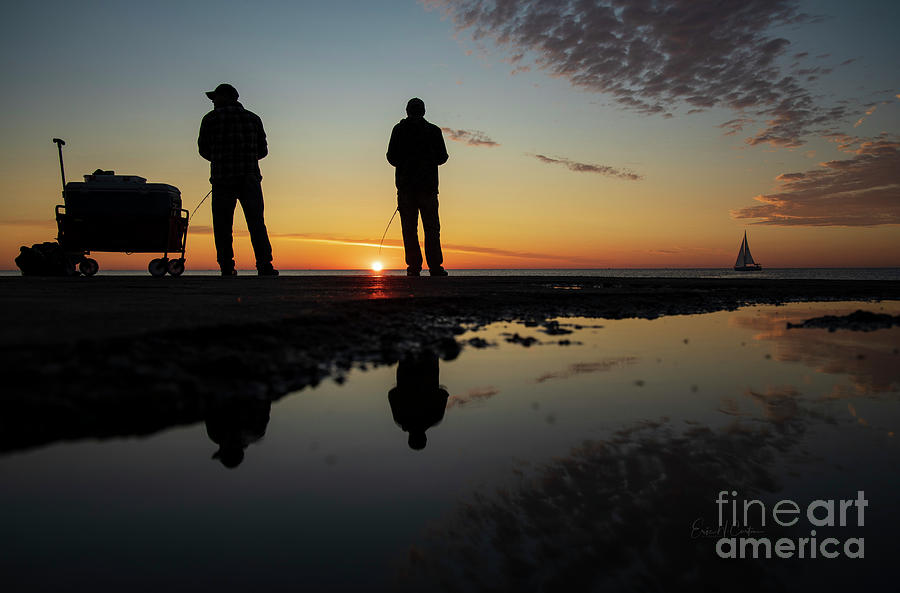 Catching sunrise  Photograph by Eric Curtin