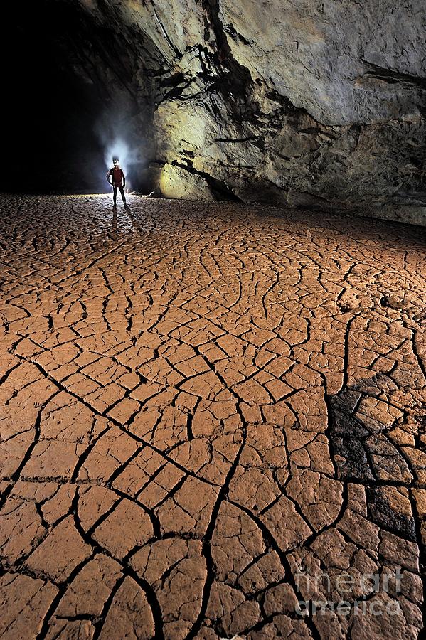Cave Mud Floor #1 Photograph by Robbie Shone/science Photo Library