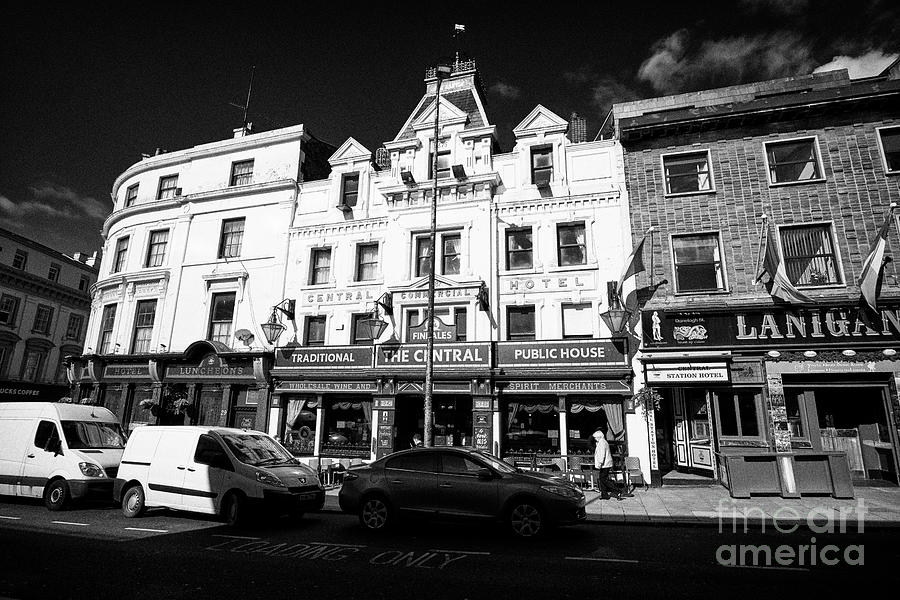 City Photograph - central commercial hotel the central pub Liverpool England UK #1 by Joe Fox