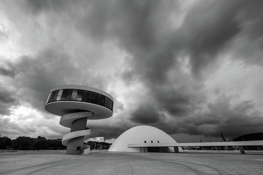 Centro Niemeyer Photograph by Juan Carlos Munoz - Fine Art America