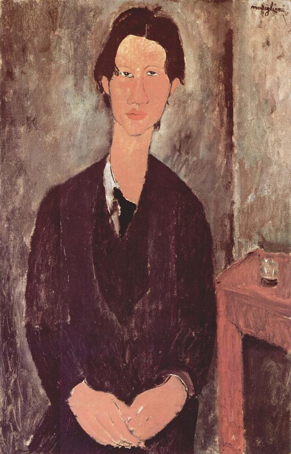 Chaim Soutine, - 1917 Painting by Modigliani Amedeo - Fine Art America