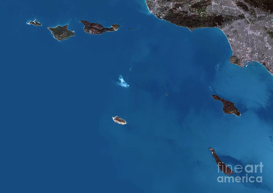 Channel Islands #1 Photograph by Planetobserver/science Photo Library