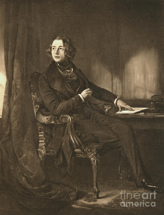 Charles Dickens, English Novelist #1 Drawing by Print Collector