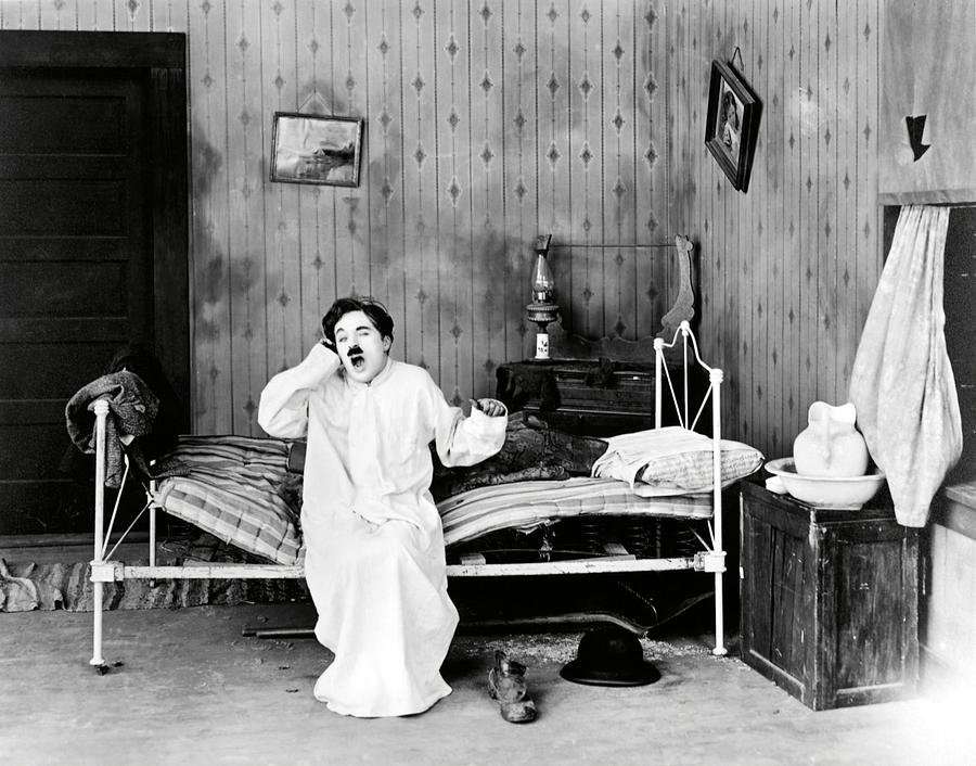 CHARLIE CHAPLIN in SUNNYSIDE -1919-. #1 Photograph by Album
