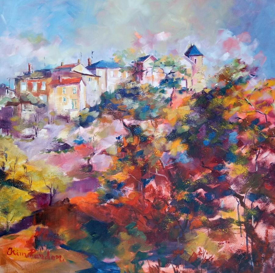 Chateauponsac 87  #1 Painting by Kim PARDON