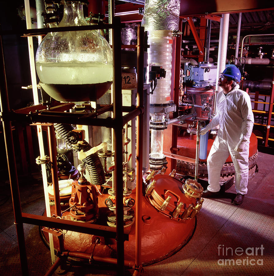 Chemical Factory #1 Photograph by Colin Cuthbert/science Photo Library