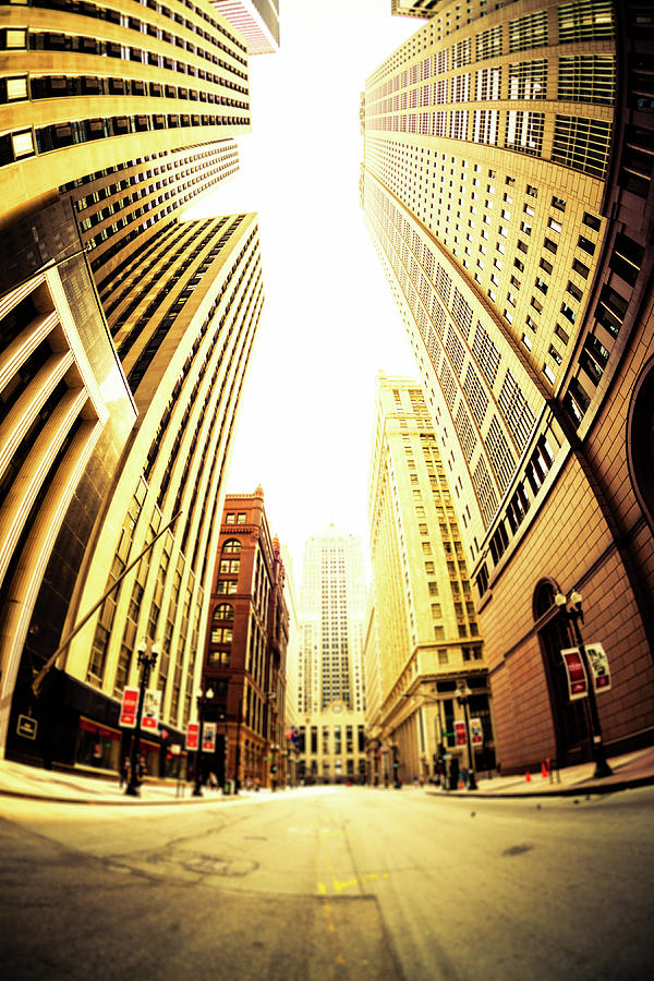 Chicago Downtown Skyscrapers, Usa #1 Photograph by Lightkey