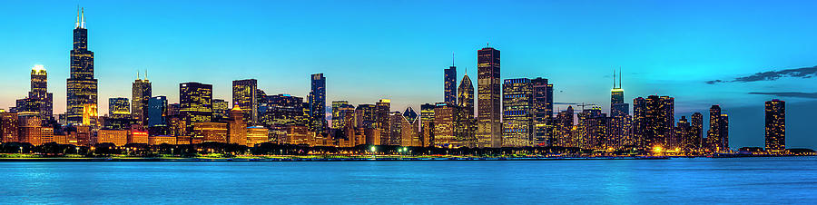 Chicago Skyline #1 Photograph by Carl Larson Photography