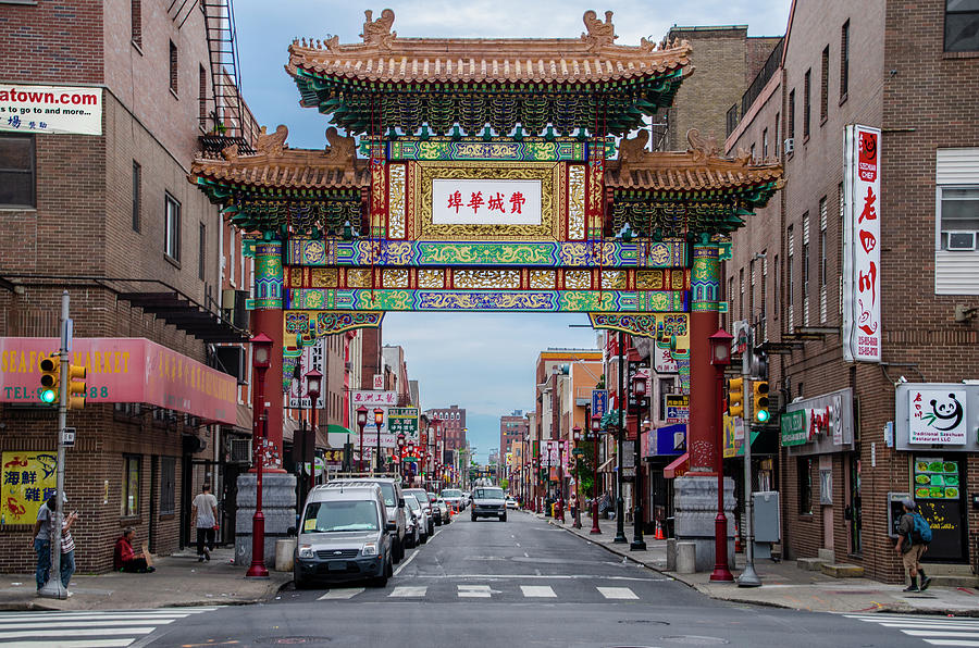 Chinatown - Arch - Philadelphia  #1 Photograph by Bill Cannon