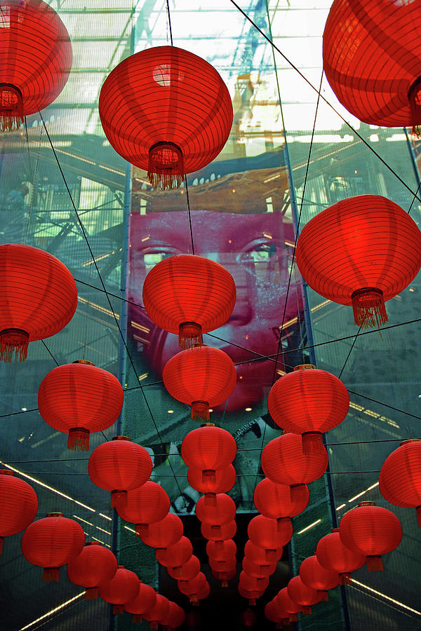Chinese Lanterns  #1 Photograph by Jeff Townsend