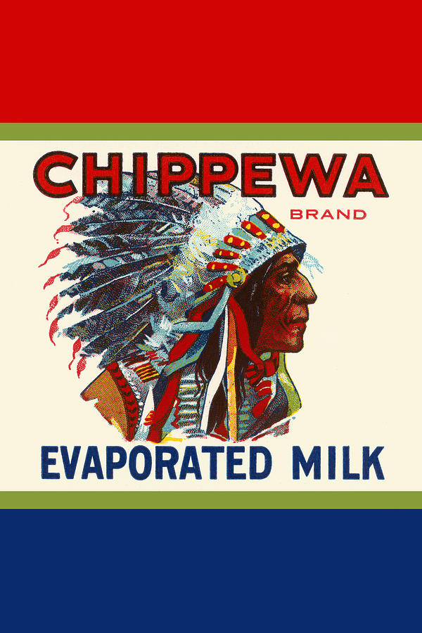 Chippewa Brand Evaporated Milk #1 Painting by Unknown