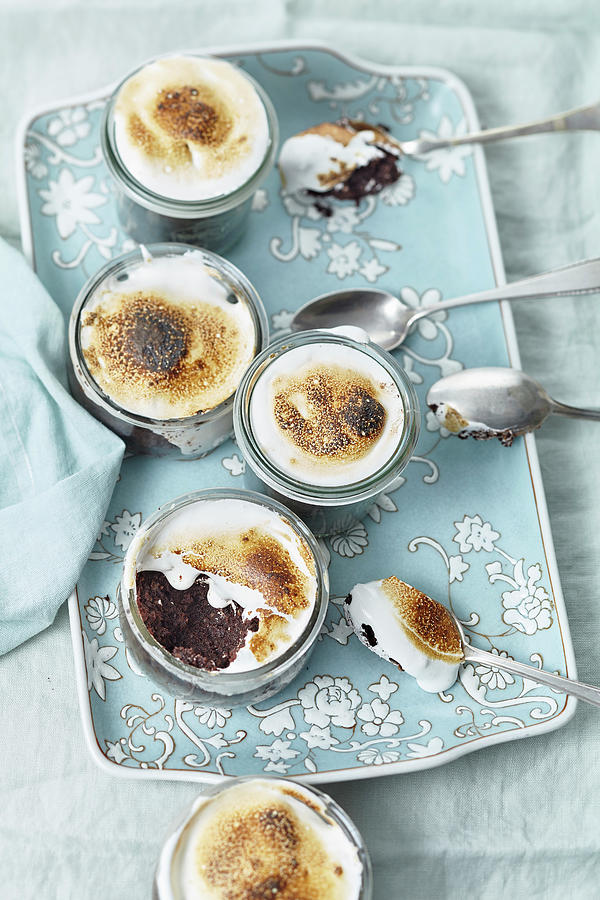Chocolate Marshmallow Cups #1 Photograph by Ulrike Holsten / Stockfood Studios