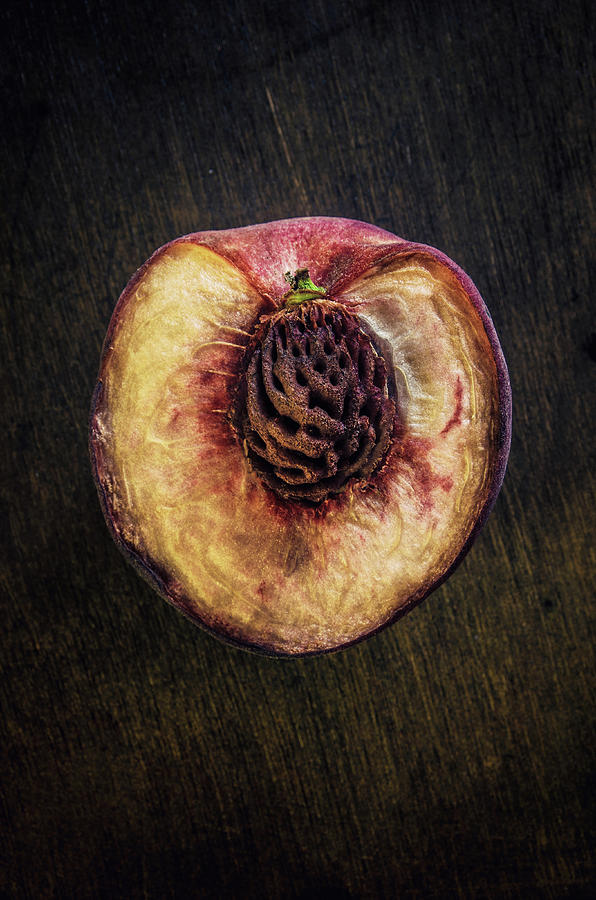 Chopped Peach #1 Photograph by Carlos Caetano