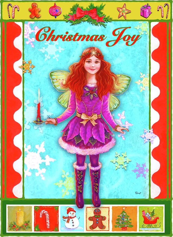 Christmas Photograph - Christmas Tree Fairy #1 by Judy Mastrangelo