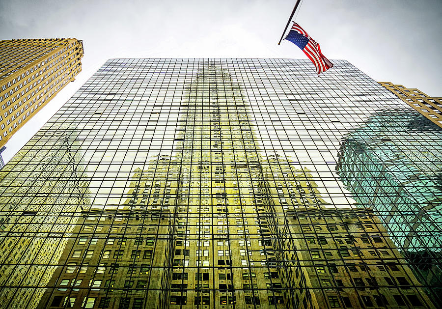 Chrysler Building Reflections Photograph