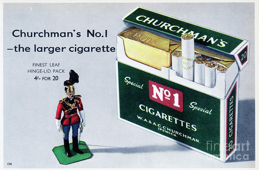 Churchmans No. 1 Cigarettes by Picture Post