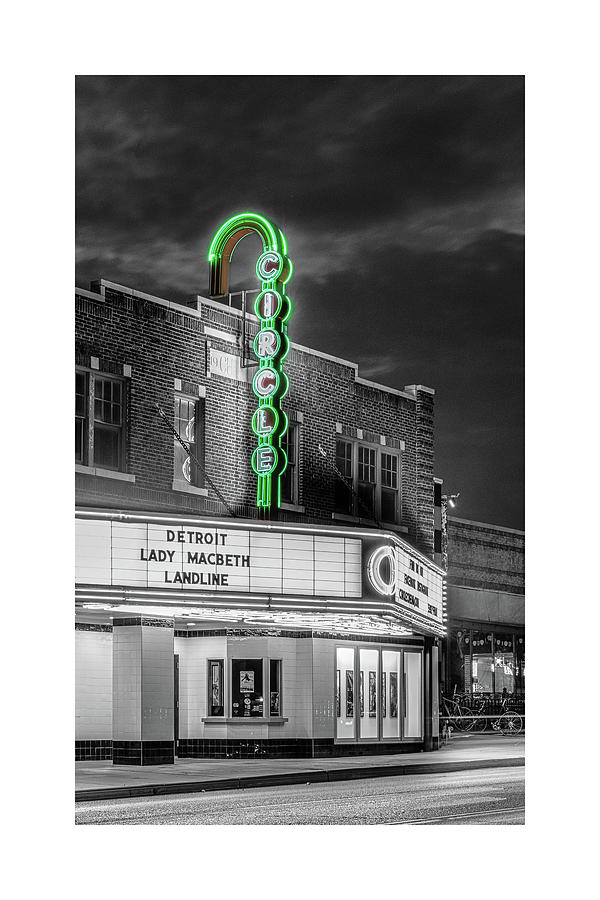 Circle Cinema Tulsa Oklahoma #2 Photograph by Bert Peake