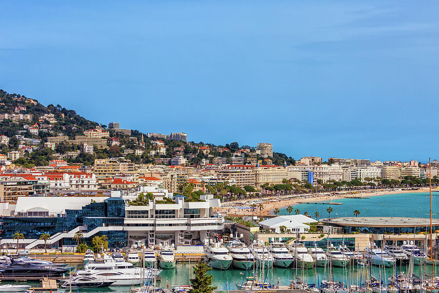 City of Cannes in France #1 Photograph by Artur Bogacki