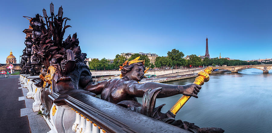 City Of Paris #1 Digital Art by Antonino Bartuccio
