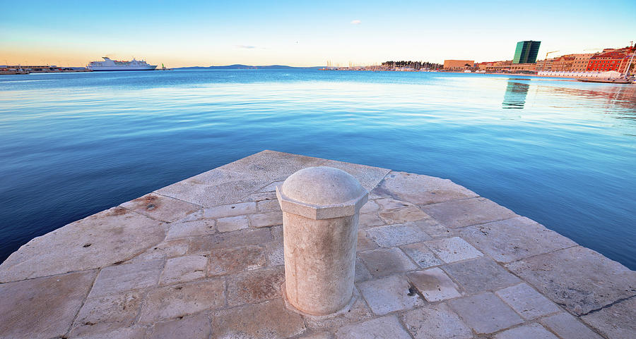 City of Split morning view from Riva #1 Photograph by Brch Photography