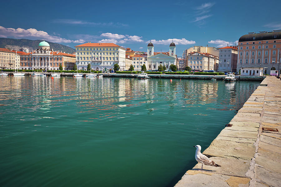 City of Trieste waterfront view Photograph by Brch Photography - Fine ...