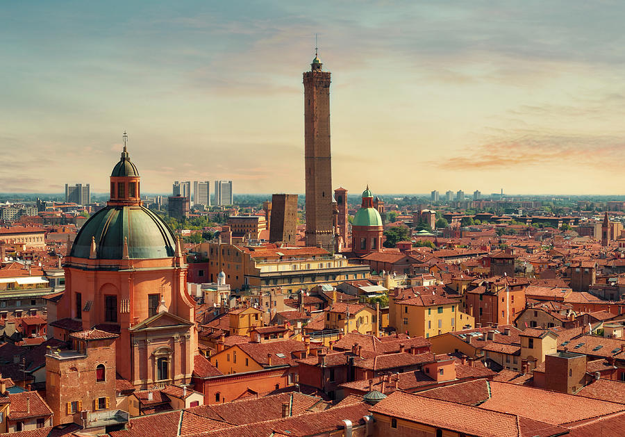 cityscape of Bologna #1 Photograph by Vivida Photo PC