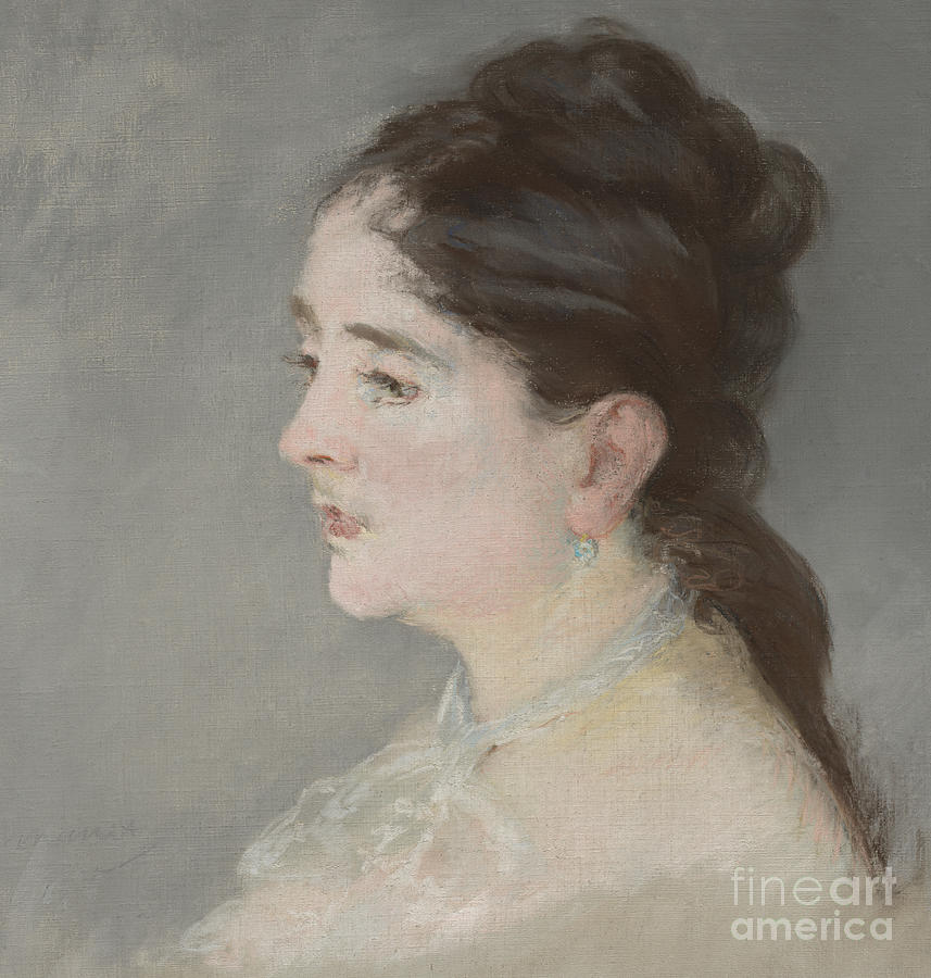 Claire Campbell, 1882 Painting by Edouard Manet