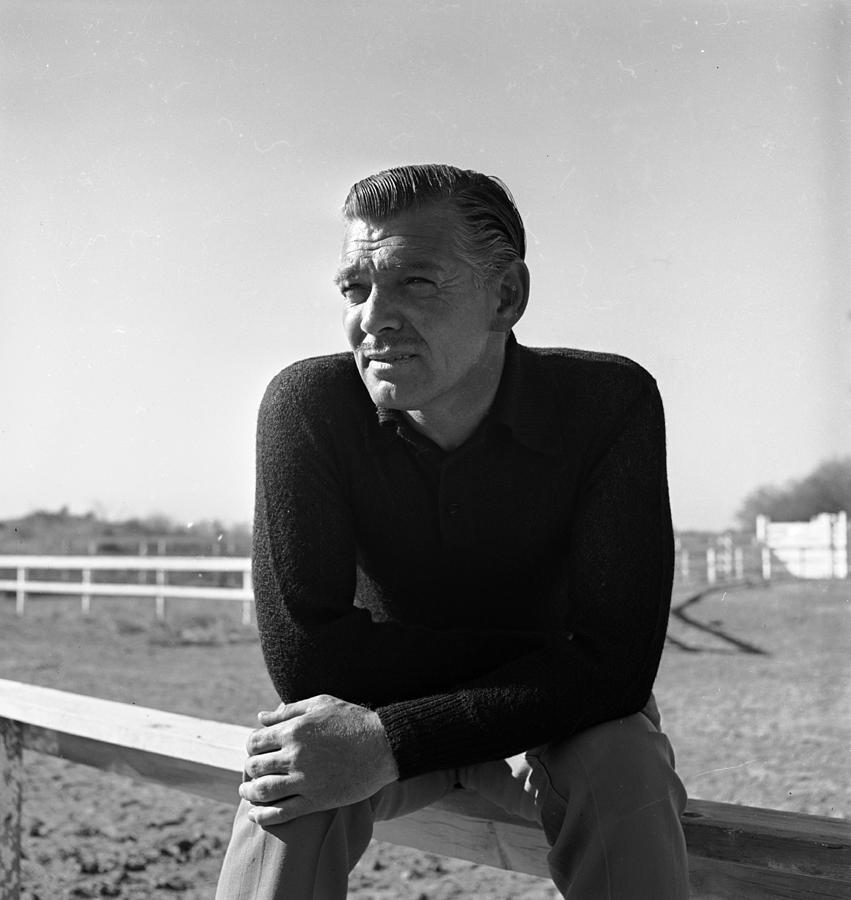 Clark Gable #1 Photograph by Bob Landry