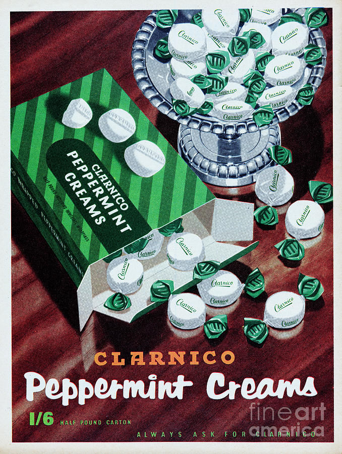 Clarnico Peppermint Creams Photograph by Picture Post