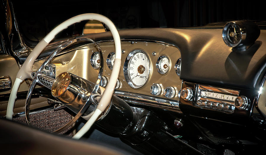 Classic Dashboards- 1956 DeSoto Adventurer Photograph by John Bartelt ...