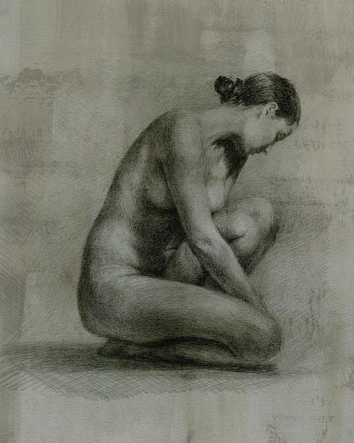 Classic Figure Study I #1 Painting by Ethan Harper