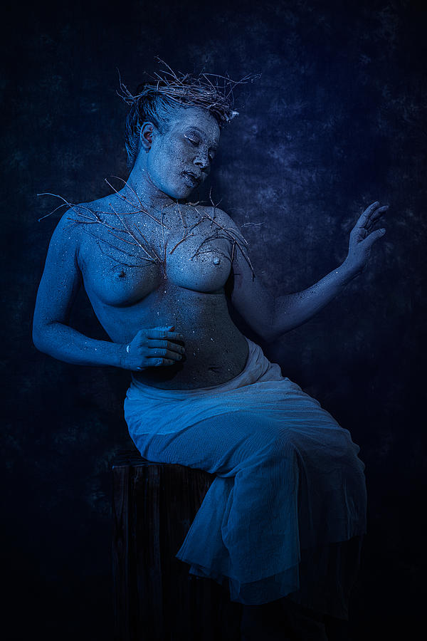 Nude Photograph - Clay Art #1 by Nilendu Banerjee