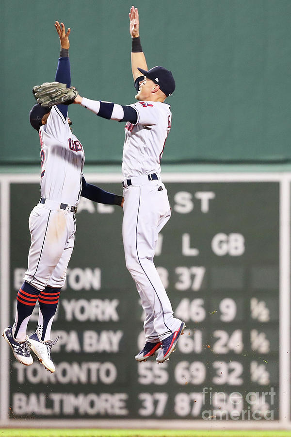 Cleveland Indians V Boston Red Sox Photograph by Adam Glanzman Cleveland Indians V Boston Red Sox Photograph by Adam Glanzman