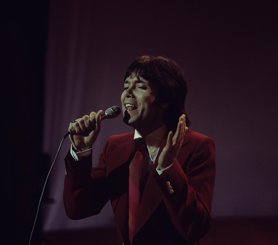 Cliff Richard Performs On Tv Show #1 Photograph by Tony Russell