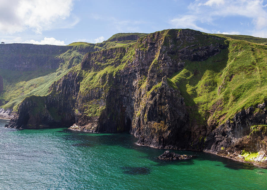 Cliffs On Coastline, North Ireland #1 Photograph by Maciej Frolow
