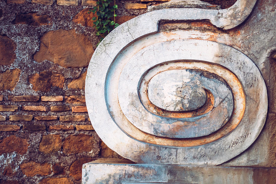 Close up detail of Rome city, Italy by Eduardo Huelin Close up detail of Rome city, Italy by Eduardo Huelin