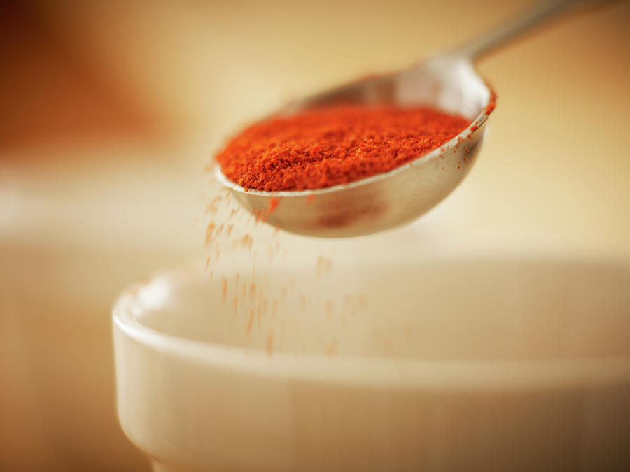 Close Up Of Spice In Measuring Spoon #1 Photograph by Adam Gault