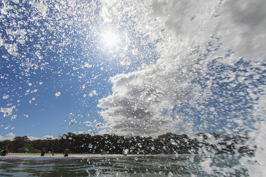 Close Up Of Waves Crashing On Beach #1 Photograph by Cultura Exclusive/stuart Westmorland