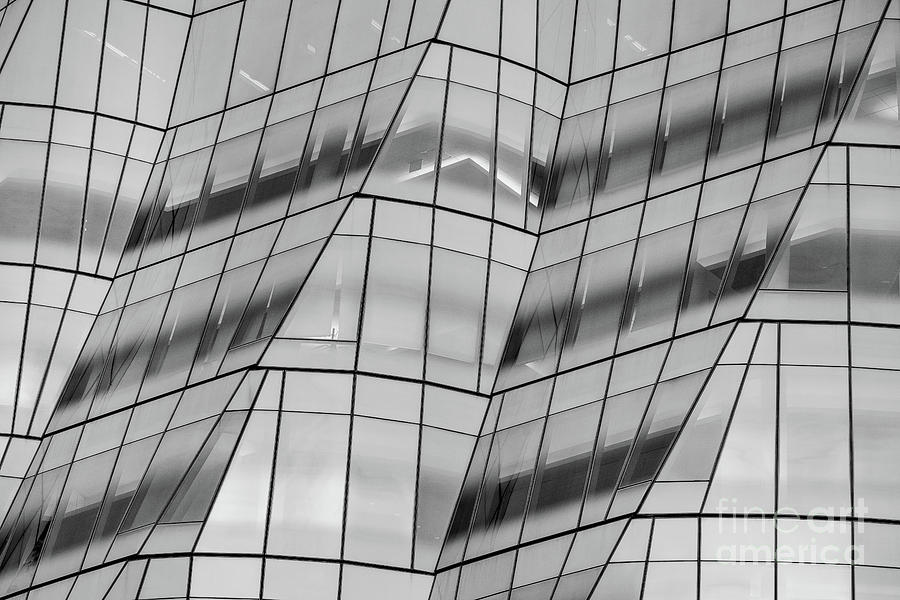 Close view of ornament on the building exterior of The IAC Build by Edi Chen Close view of ornament on the building exterior of The IAC Build by Edi Chen