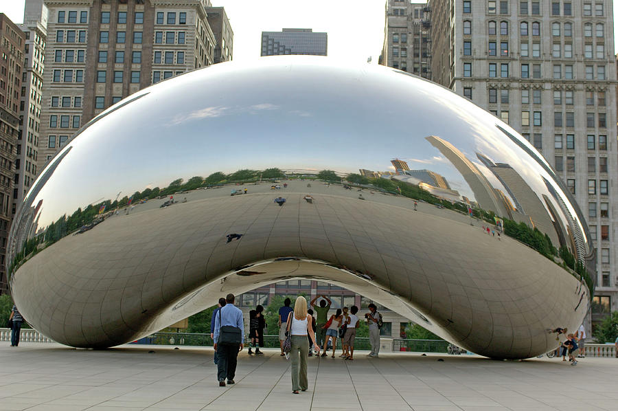 Cloud Gate, Chicago, Illinois #1 Digital Art by Heeb Photos