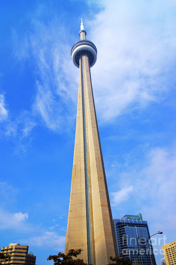 Architecture Photograph - Cn Tower #1 by Mark Williamson/science Photo Library