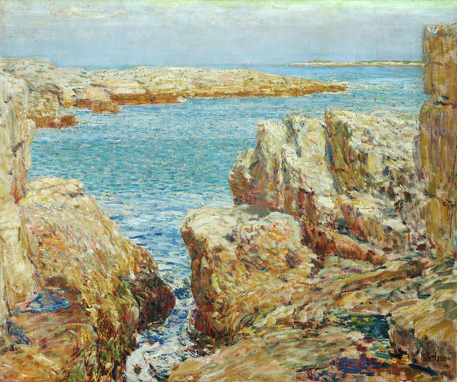 Childe Hassam Painting - Coast Scene, Isles of Shoals #1 by Childe Hassam
