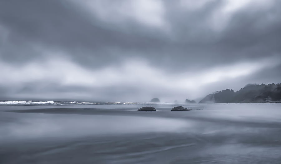 Coastal Mist #1 Photograph by Don Schwartz