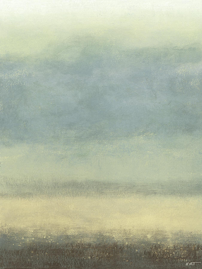 Abstract Painting - Coastal Rain I #1 by Norman Wyatt