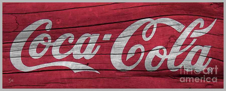 Coca Cola Sign On Weathered Wood by John Stephens Coca Cola Sign On Weathered Wood by John Stephens