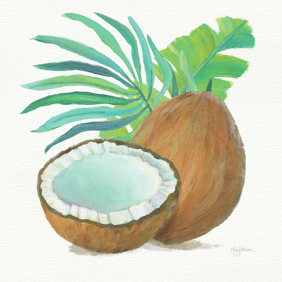 Coconut Painting - Coconut Palm IIi #1 by Mary Urban