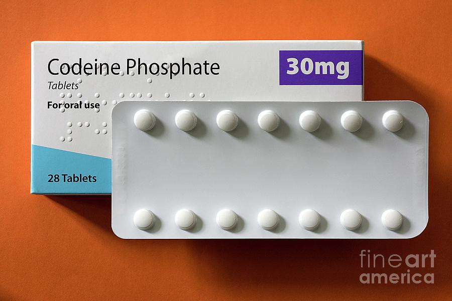 Codeine Phosphate Tablets #1 Photograph by Sheila Terry/science Photo Library