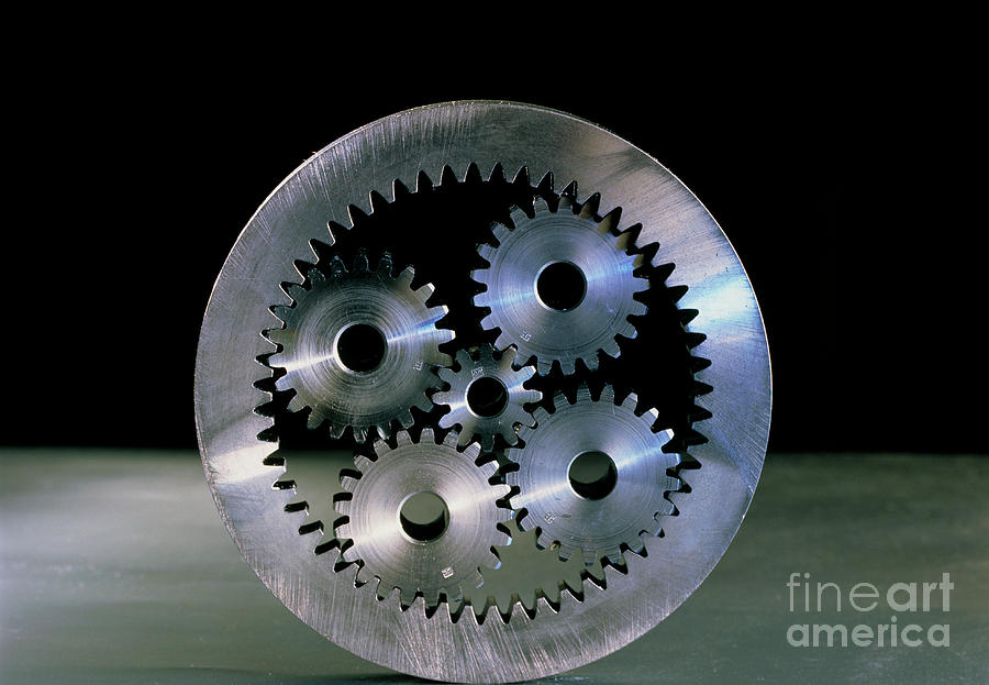 Cogs And Gears. #1 Photograph by Rosenfeld Images Ltd/science Photo Library